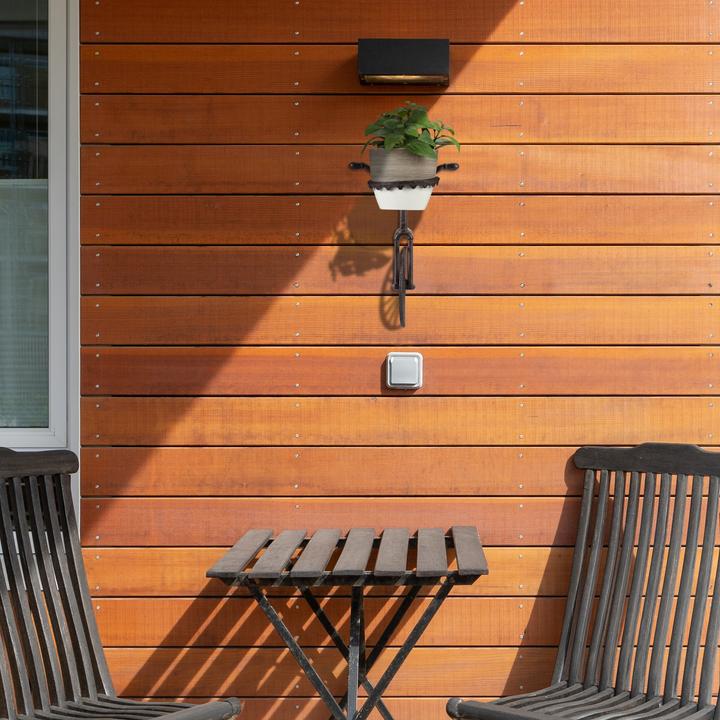 Actual product image Relaxdays Unicycle Wall Flower Rack