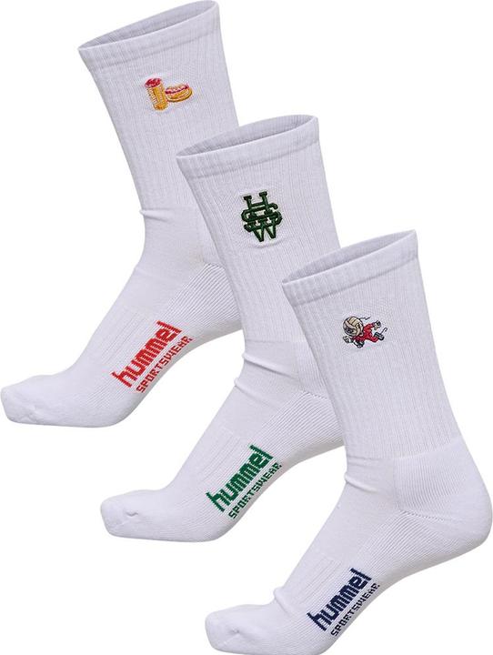 Produktbild hummel hml3-PACK SOCKS EMBROIDERY (46 - 48)