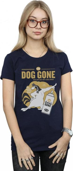 Actual product image Looney Tunes Womens/Ladies Foghorn Leghorn Dog Gone Cotton T-Shirt (S)