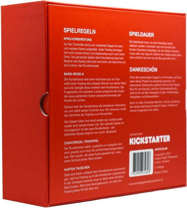 Image du produit Kampfhummel Lutte contre Das Bünzlitum (Allemand, Suisse-allemand)