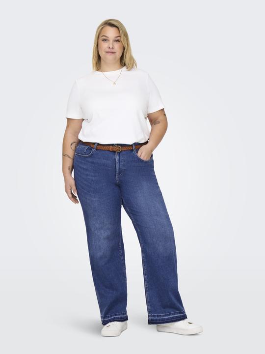 Produktbild Only CAREMMY Hohe Taille Weiter Beinschnitt Jeans Jeans mit weitem Bein (W42/L32)