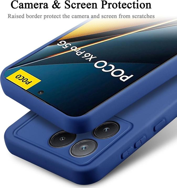 Produktbild Cadorabo Hülle für Xiaomi Poco X6 Pro TPU im Liquid Schutz Silikon Design (Xiaomi Poco X6 Pro)