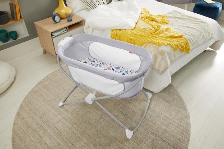 Produktbild Mattel 3-in-1 Zusammenklappbares Beistellbettchen