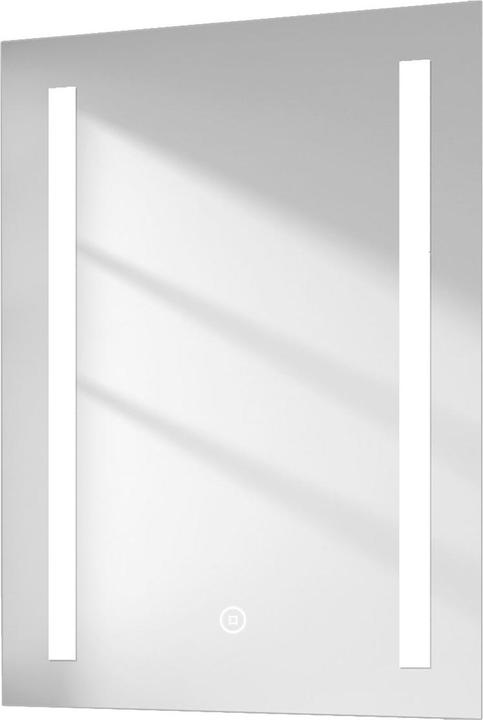 Produktbild Emke Badspiegel mit Beleuchtung 50*70cm,Beschlagfrei, Kaltweiss6500K, Dimmbar, Touch Schalter (70 x 50 cm)