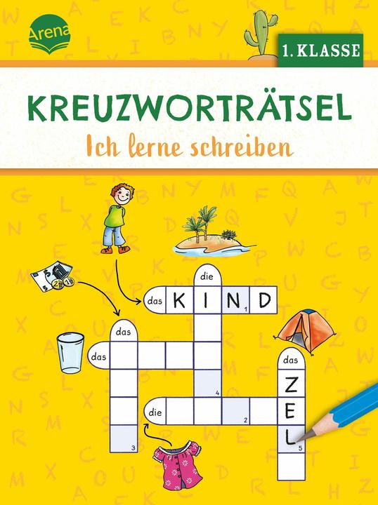 Actual product image Seeberg:Kreuzworträtsel. Ich lerne schr (German, Helen Seeberg, Silke Reimers, 2024)