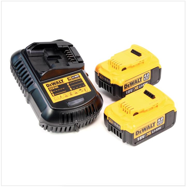 Image du produit DeWalt DCD 796 M2 Set Perceuse-Visseuse à percussion sans fil 18V 70Nm + 2x Batteries 4,0Ah + Charge (Fonctionnement sur batterie)