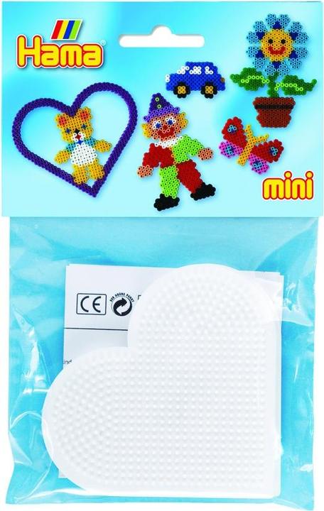 Immagine prodotto Hama mini 2stk stiftplader hjerte 8x9cm