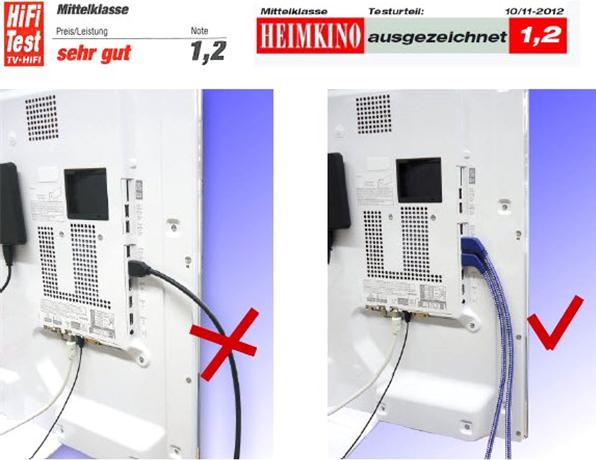 Immagine prodotto Inakustik Cavo HDMI Premium con Ethernet - Gancio (1.50 m, HDMI)