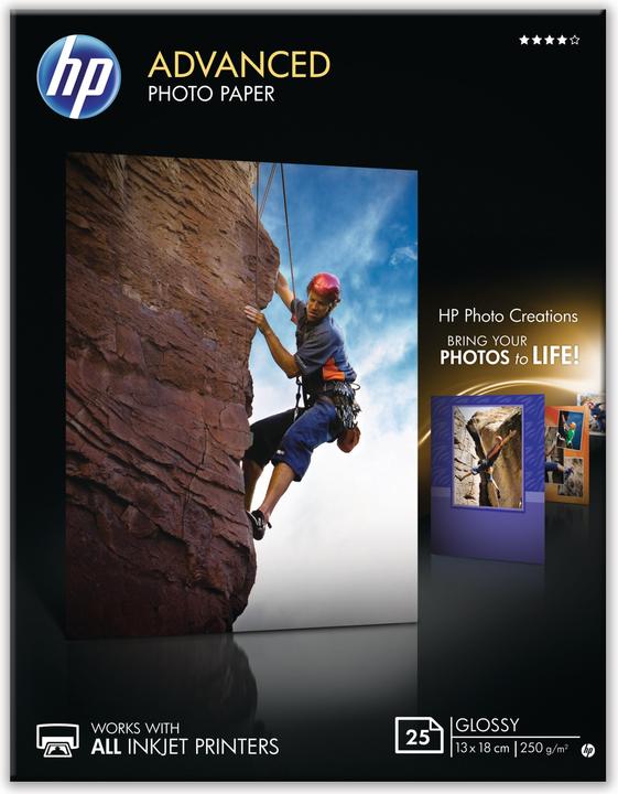 Image du produit HP Q8696a (250 g/m², 13 x 18 cm, 25 x)