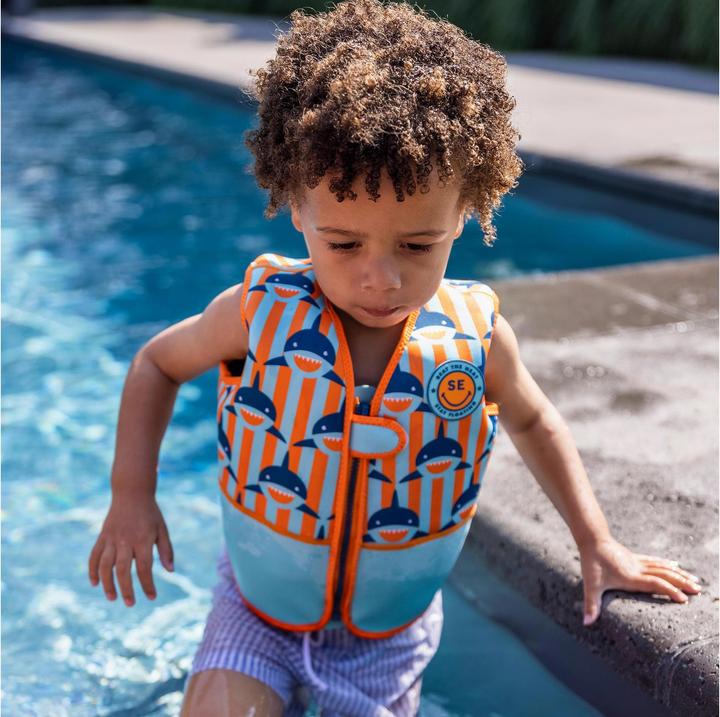 Actual product image Swim Essentials Lifejacket 4-6 years Shark (One size, 18-30 kg)