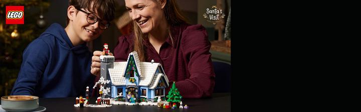Produktbild LEGO Besuch des Weihnachtsmanns (10293, LEGO Creator Expert, LEGO Seltene Sets)
