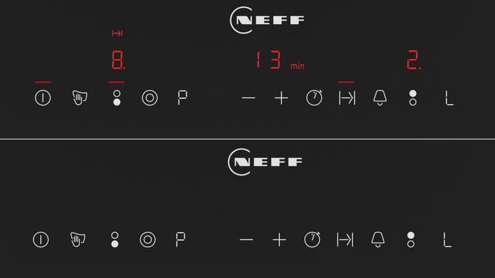 Actual product image Neff N 70, Domino hob, Electric, 30 cm, Black, With overlying frame, T13TDF9L8