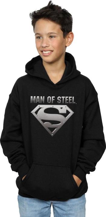 Produktbild Superman Man Of Steel Shield Kapuzenpullover Jungen (140, 146)