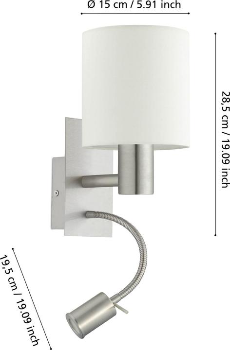 Immagine prodotto EGLO Pasteri (380 lm, E27)