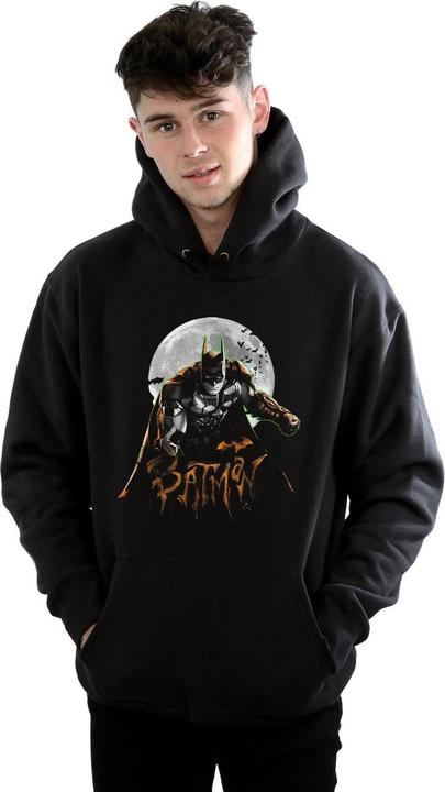 Image du produit - Sweat à capuche BATMAN ARKHAM KNIGHT HALLOWEEN MOON - Homme (M)