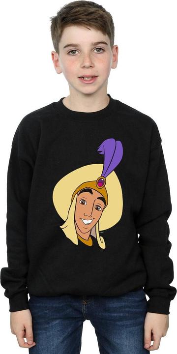 Immagine prodotto Disney Aladdin Prince Ali Face Felpa Ragazzi (152, 158)