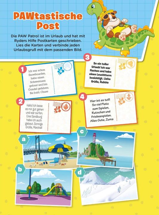 Actual product image PAW Patrol - My Mega Colouring and Puzzle Pad