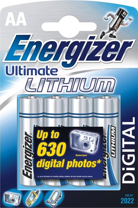 Image du produit Energizer Lithium ultime (4 pcs, AA, 3000 mAh)