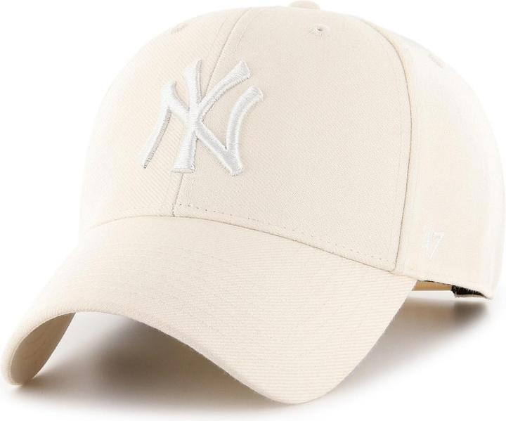 47 Brand Snapback Cap - MLB New York Yankees Natural (One Size)