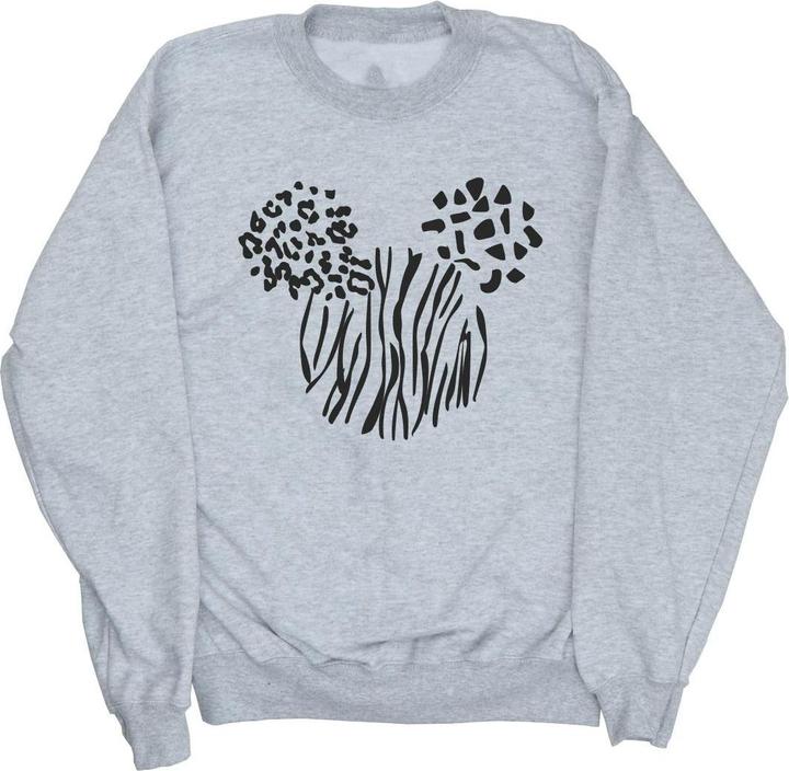 Actual product image Disney Mens Mickey Mouse Animal Sweatshirt (XL)