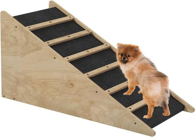 Swisshandel24 Dog ramp Pet ramp, boot ramp, non-slip dog boarding aid for medium-sized dogs b (Dog)
