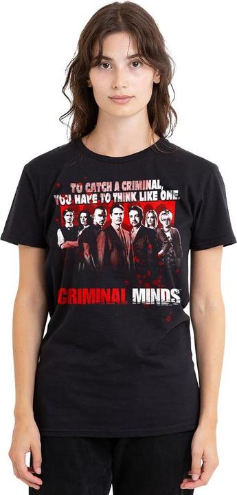 Actual product image Criminal Minds Unisex Adult Think Like One T-Shirt (S)