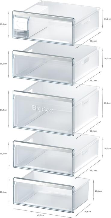 Immagine prodotto Siemens GS51NAWCV (Struttura autonoma, 290 l)