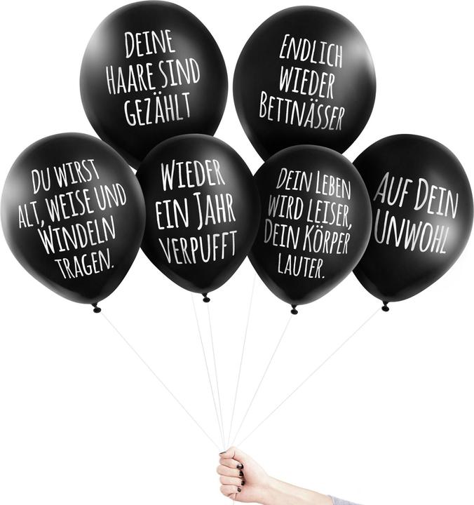 Produktbild Pechkeks Anti-Party Ballons (6 x)