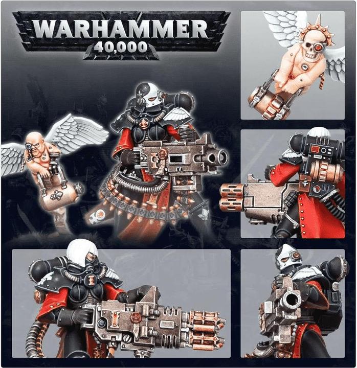 Actual product image Games Workshop Warhammer 40k - Adepta Sororitas Retributor Squad (Plastic)