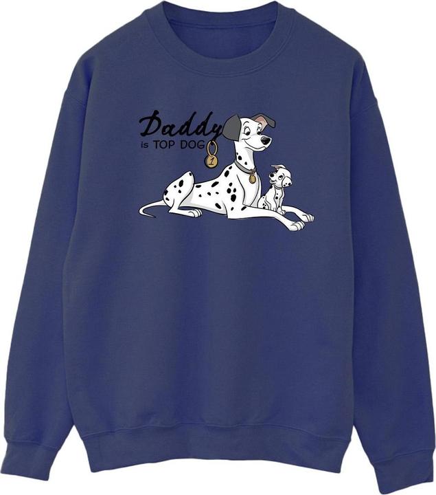 Actual product image Disney Womens/Ladies 101 Dalmatians Top Dog Sweatshirt (S)