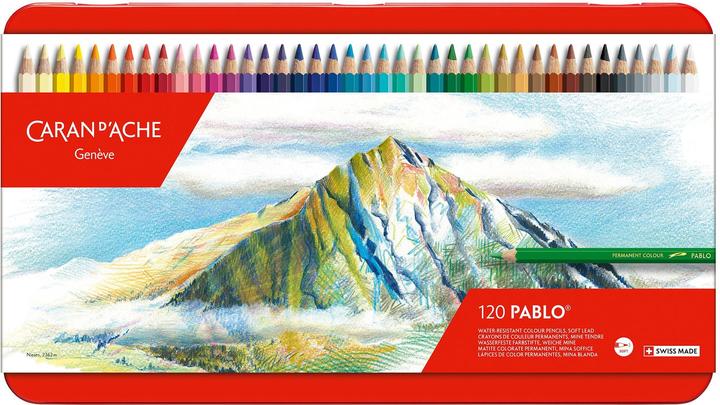 Actual product image Caran d'Ache Pablo Metallschachtel (Multicoloured, 120 x)
