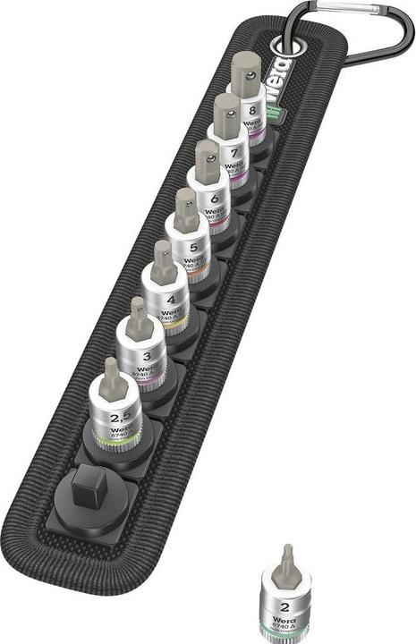 Immagine prodotto Wera Belt A 2 Zyklop In-Hex-Plus (6 mm, 7 mm, 3 mm, 5 mm, 8 mm, 4 mm)