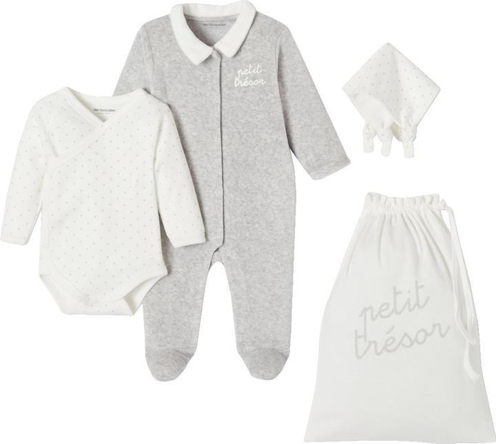 Produktbild Vertbaudet Bio-Kollektion: 6-teiliges Geschenk-Set für Neugeborene mit Recycling-Polyester (50)