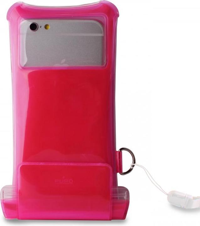Actual product image Puro SLIM WATER mobile phone case 12.9 cm (5.1') Pocket case Pink (Samsung Galaxy A6, Apple iPhone 6)