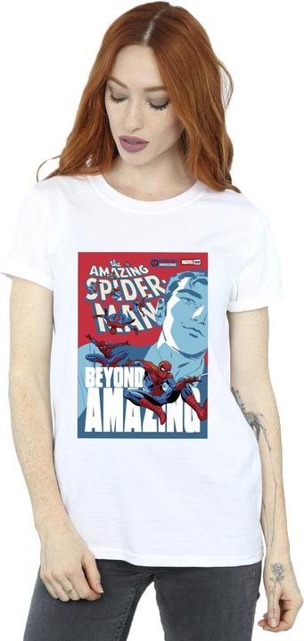 Image du produit - T-shirt SPIDER-MAN BEYOND AMAZING COVER - Femme (M)