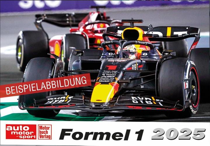 Formel 1-Kalender 2025 (59.5 x 42 cm, Deutsch)