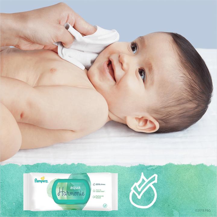 Produktbild Pampers Aqua Pure Feuchttücher (864 Stück)