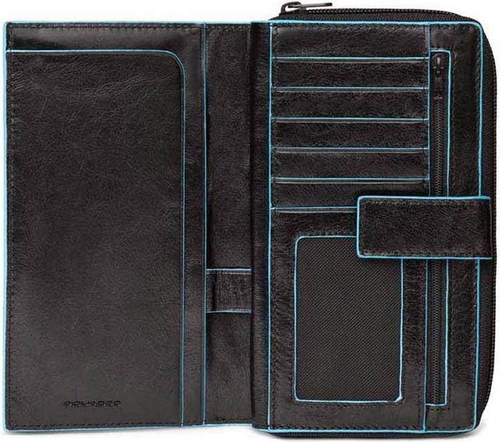 Produktbild Piquadro Blue Square - Damengeldbörse mit Münz und Handyfach