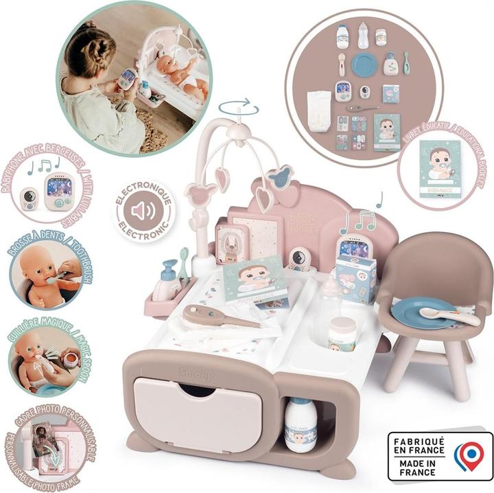 Image du produit Smoby BN Cocoon Salle de jeux pour poupées 3-en-1