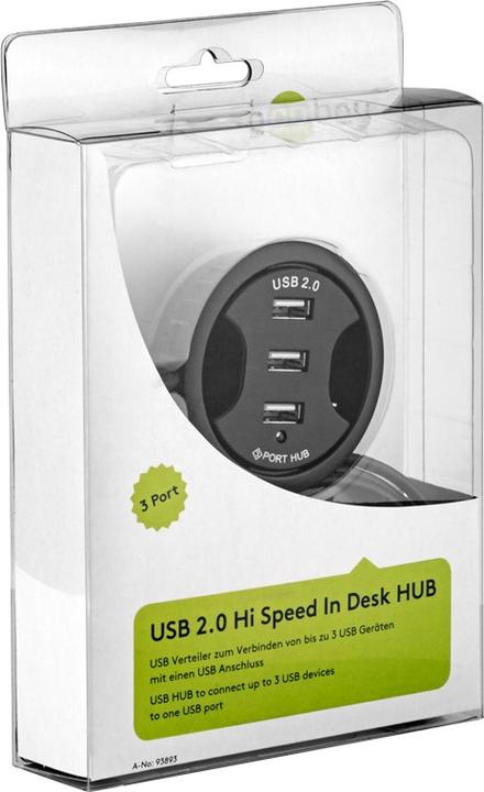 Produktbild Goobay Einbau-HUB (USB-A, 3 Ports)