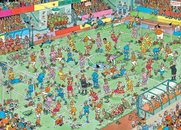 Immagine prodotto Jumbo Puzzle Calcio Femminile (1000 pezzi)