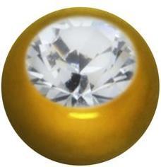 Weiss, Goldfarben