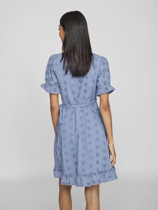 Actual product image Vila Short Sleeve Wrap Dress (38)