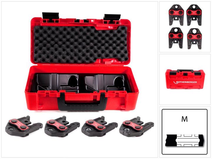 Immagine prodotto Rothenberger Ganasce di pressatura ROMAX® Standard Set M 15-18-22-28 mm