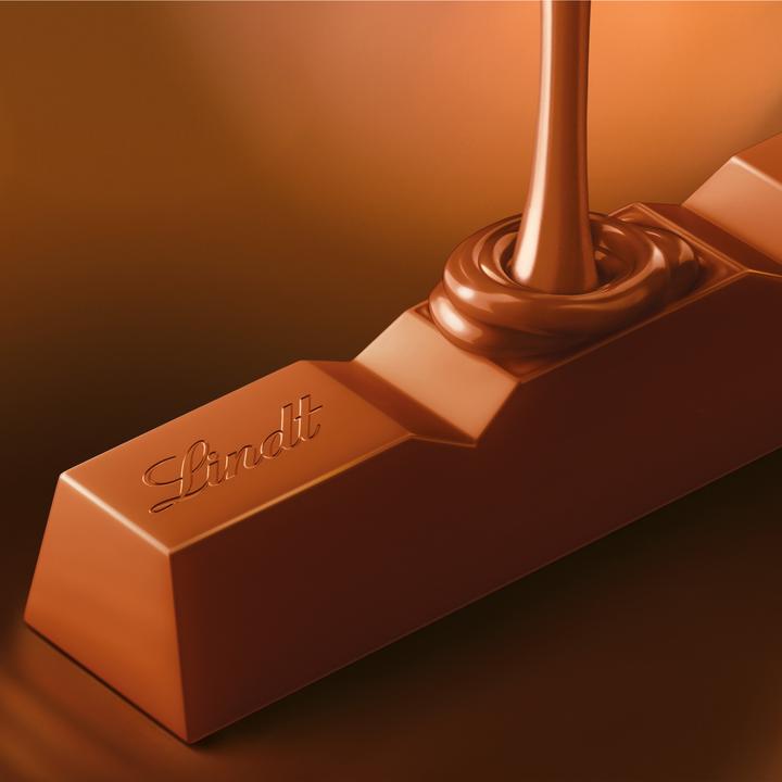 Actual product image Lindt Lindor Latte Barretta 4x25g (100 g)