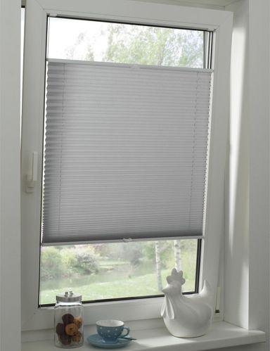 Image du produit Gardinia Plissé Concept 70 x 130 cm, Gris (70 x 130 cm)
