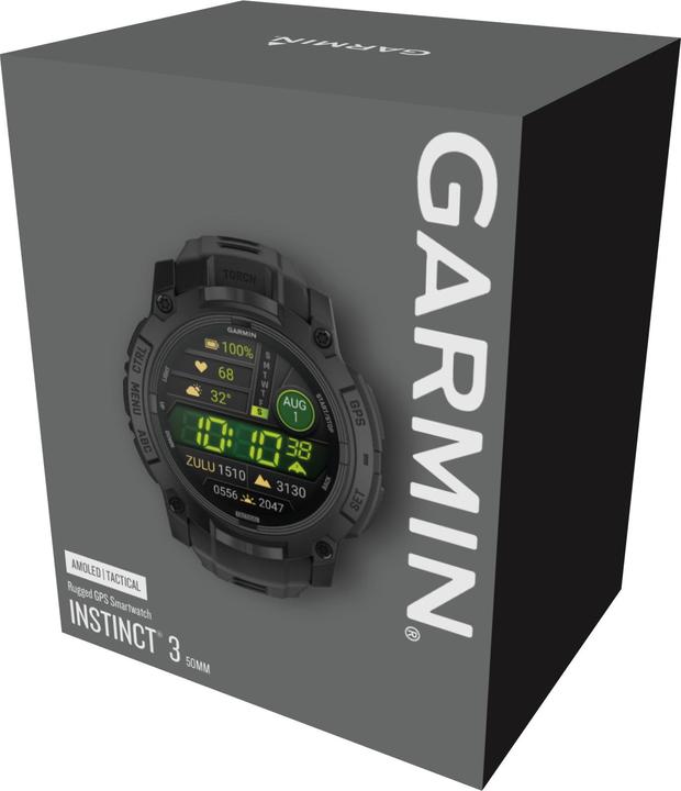 Produktbild Garmin Instinct 3 Amoled Tactical Edition (50 mm)
