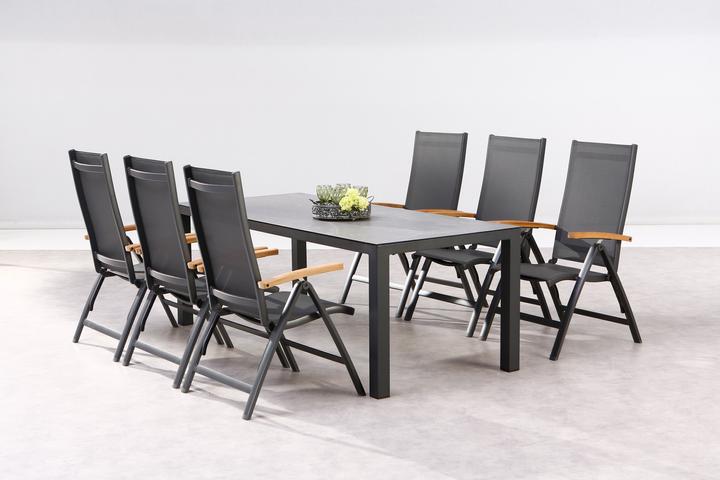 Produktbild Best Klappsessel Cavalese anthrazit/Teak