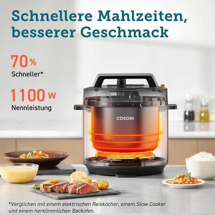 Actual product image Cosori Pressure cooker