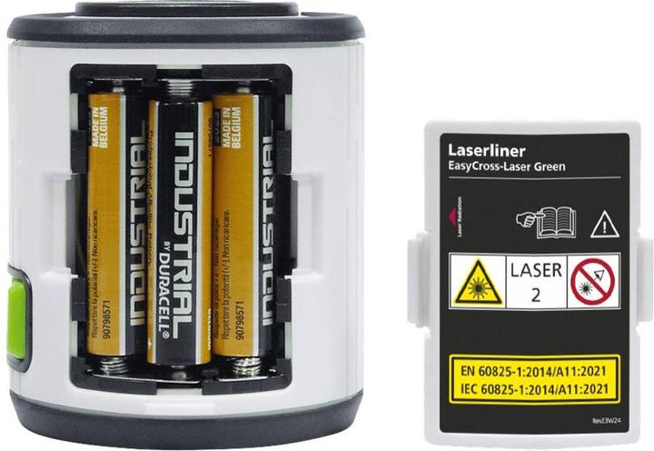 Immagine prodotto Laserliner EasyCross-Laser Green Set Linea trasversale laser autolivellante